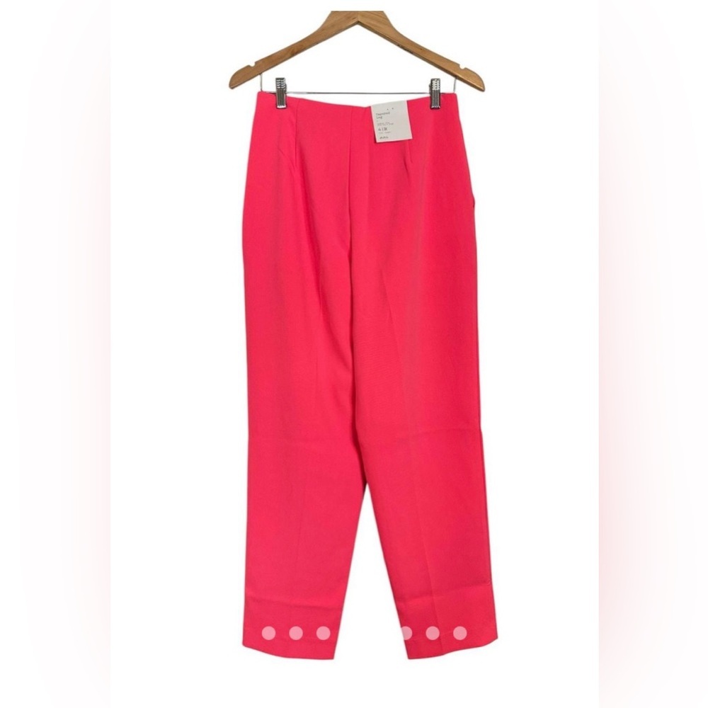 a new day Pink Ankle Cropped Pants Relaxed Fit tapered Sz 16 NWT